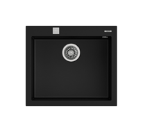 Кухонная мойка Teka FORSQUARE 50.40 TG черный (автоматический слив)
